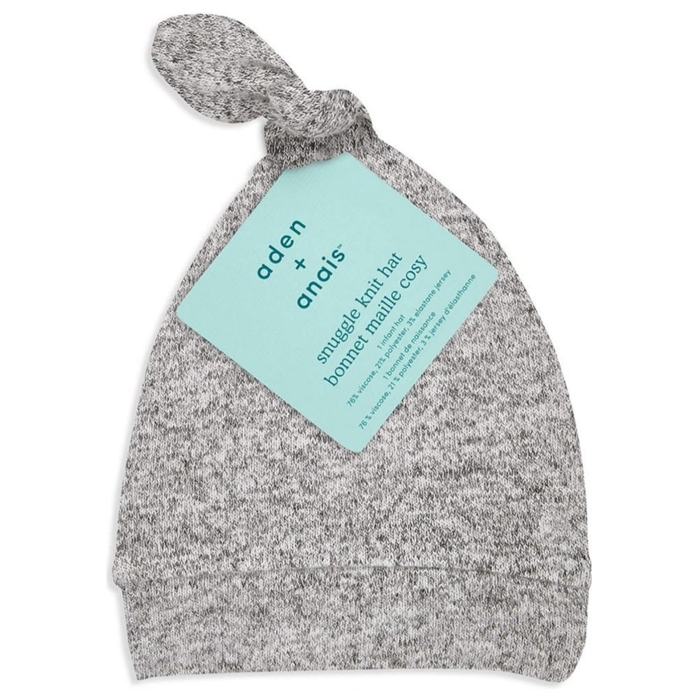 Aden + Anais snuggle knit knott hat